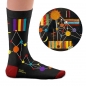 Preview: Socken Kunstwerke - Kandinsky "Geflecht von oben"